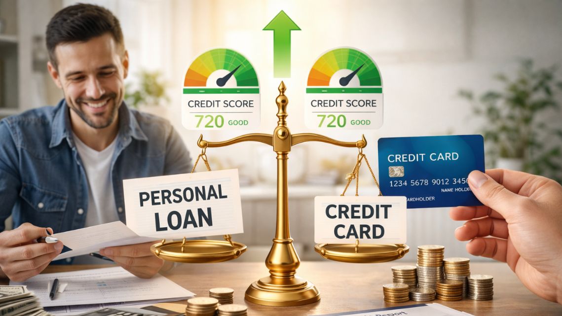 Personal Loan vs Credit Card Which Helps Your Credit More