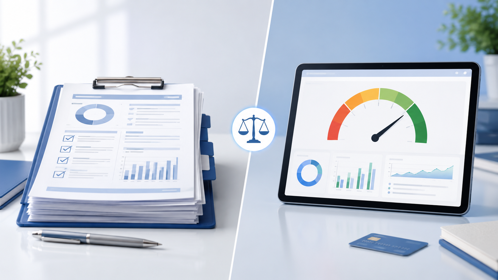 credit report vs credit score