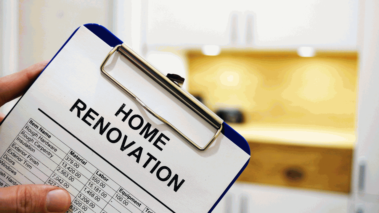 credit finance to home renovations
